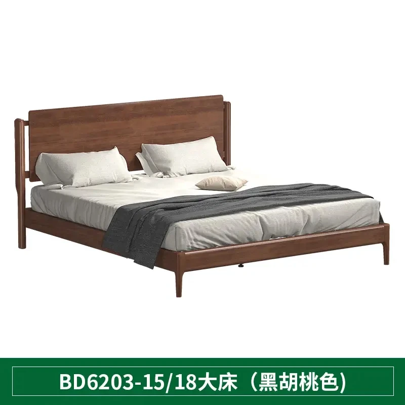 工厂促销，一款双色，现代北欧实木大床