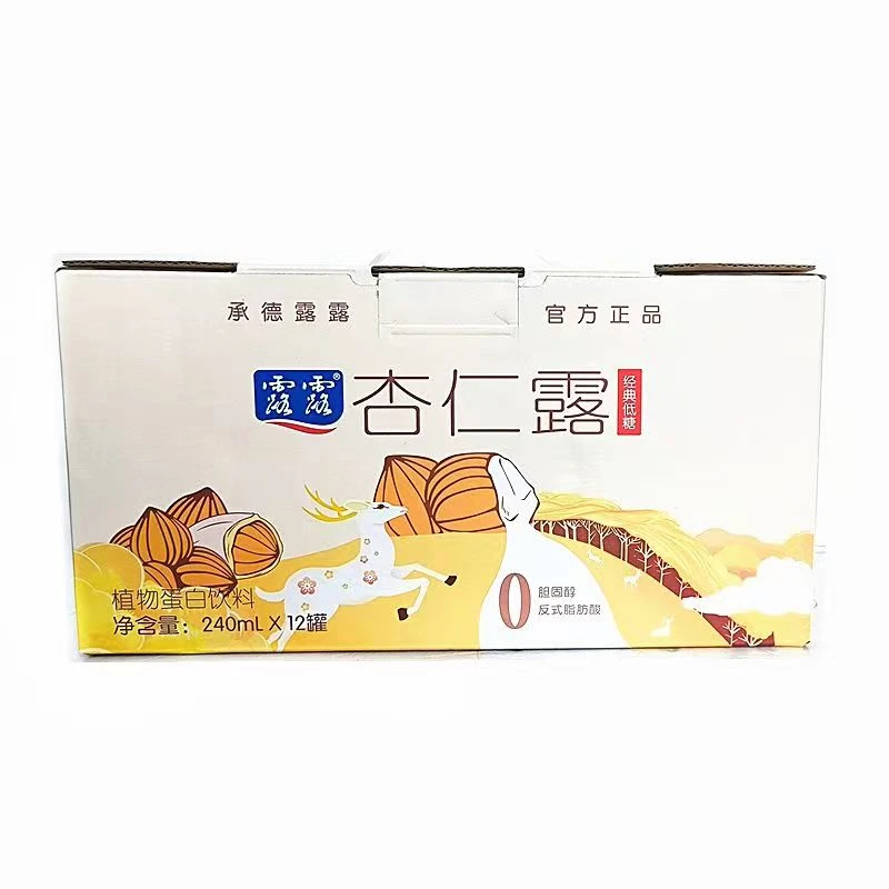 露露 杏仁露经典低糖 240mlX12罐一箱（24年5月到期）