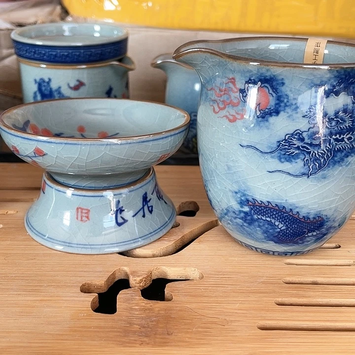 杯龙公道杯➕梅花茶漏