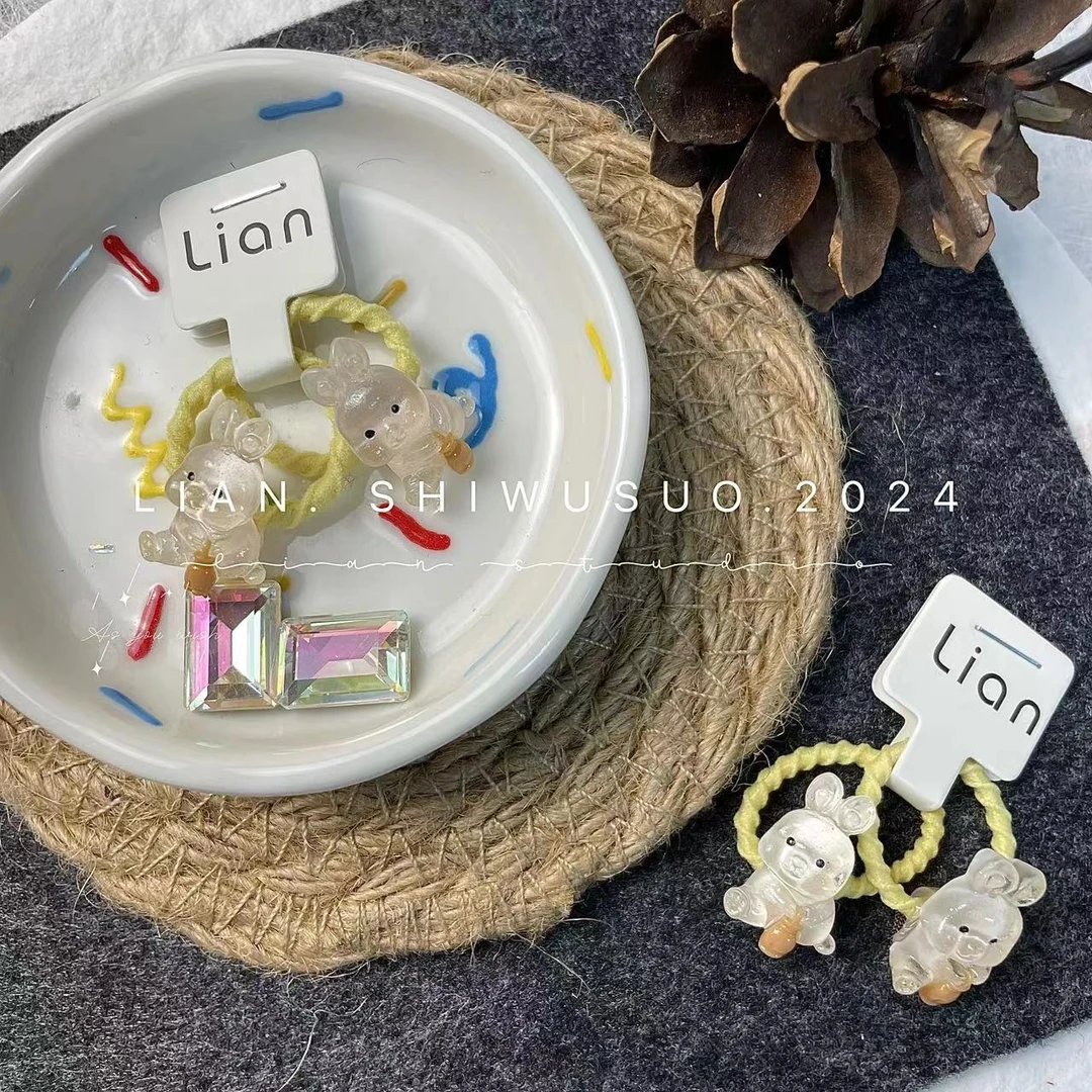 透透小兔 全店凑满19.9包邮 Lian家  原创拇指发圈 D-035