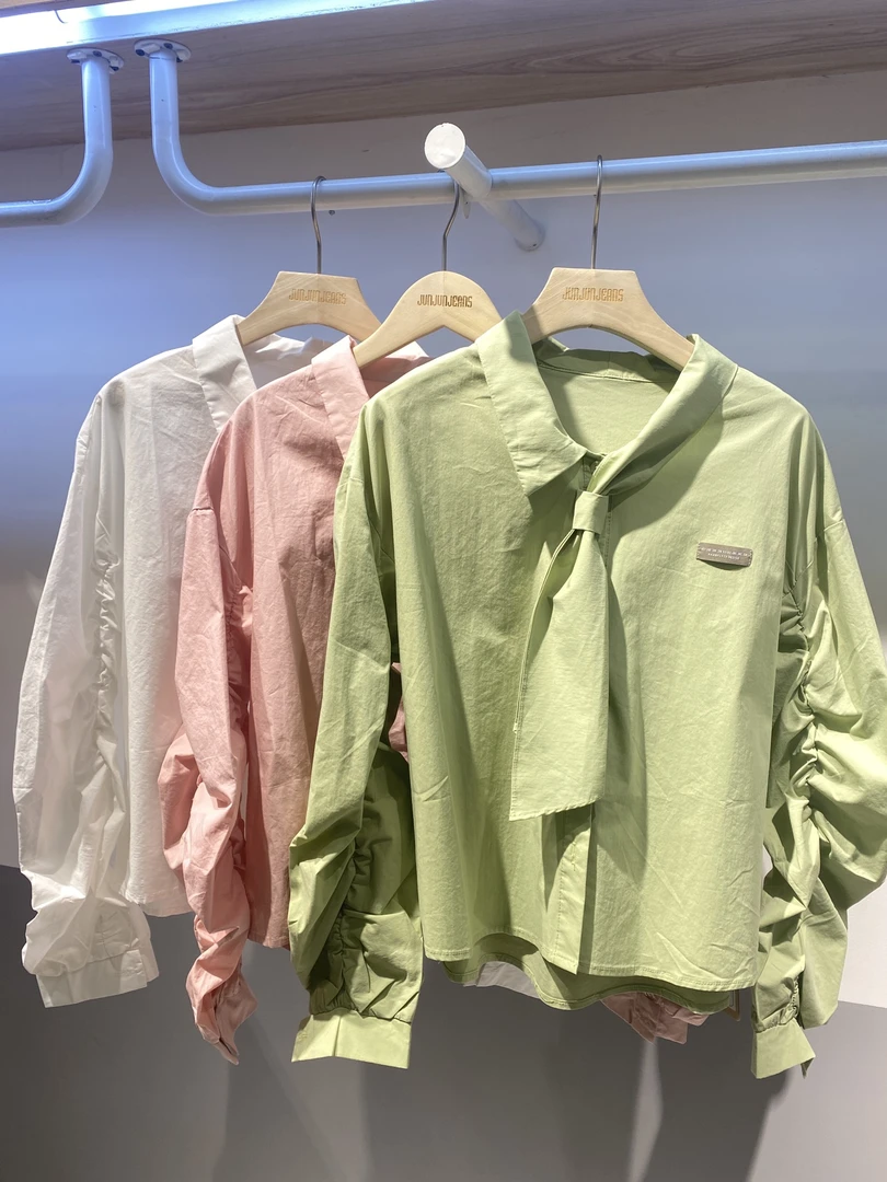 JunJunJeans领带衬衣