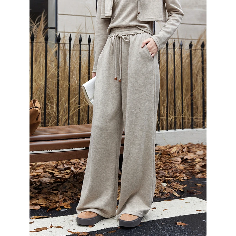 【交个朋友】谜秀设计感法式高级感直筒裤MXD47K0774