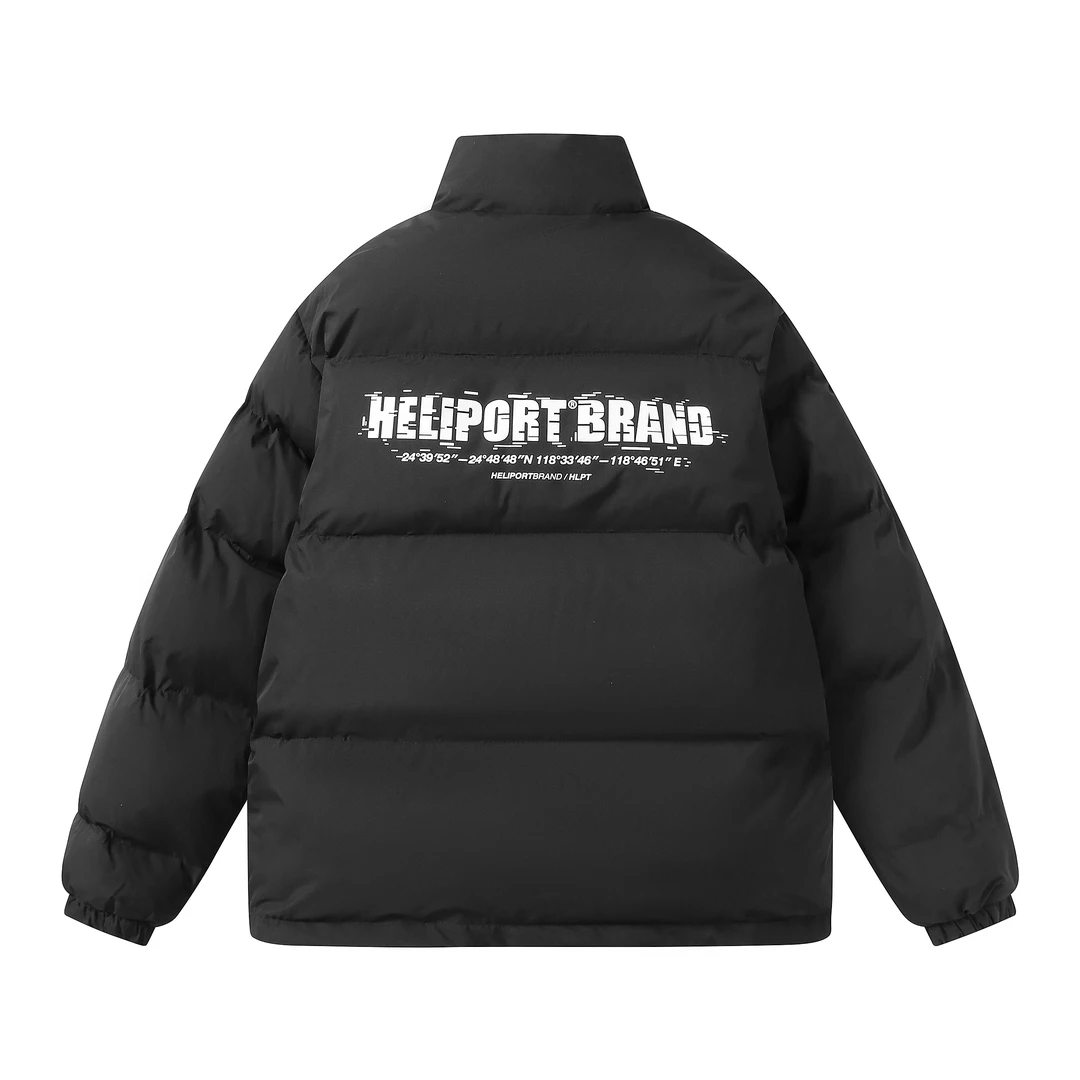 HELIPORT停机坪潮牌男士加厚棉服外套宽松百搭加厚上衣保暖男女