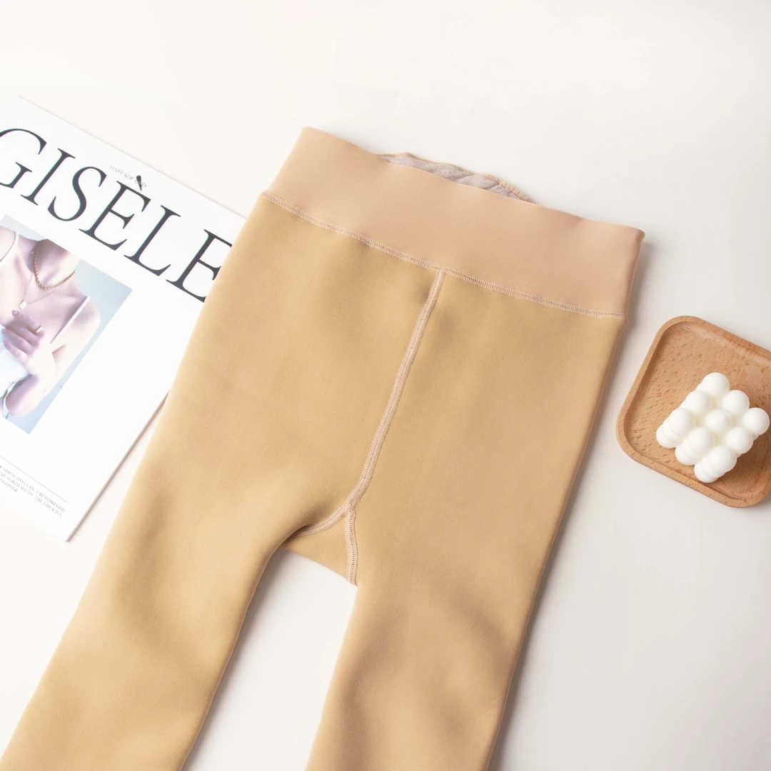 特厚护腰光腿神器打底裤女加厚一体外穿肤色高腰肉色冬加绒暖裤