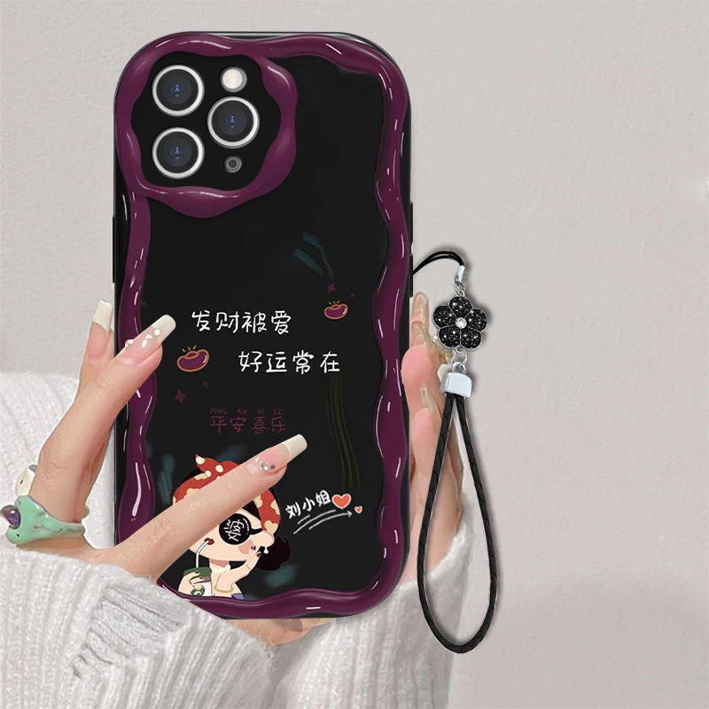 适用苹果11Pro手机壳小富婆创意姓氏定制 全包硅胶防摔女款奶油壳