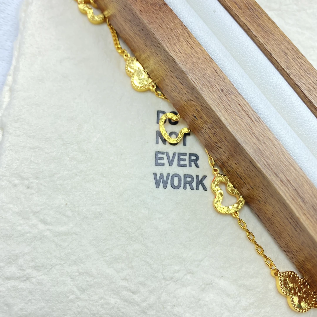 手链 R黄色碎碎冰葫芦手链多样性发货42106