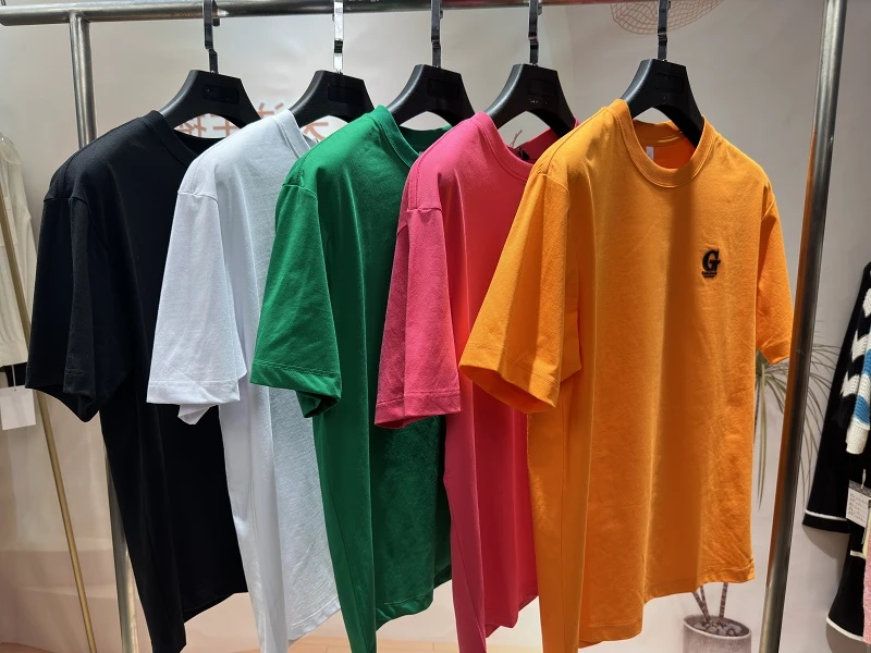 [宽松—舒适]彬姐2024大码简约夏季潮流时尚透气通用圆领短袖