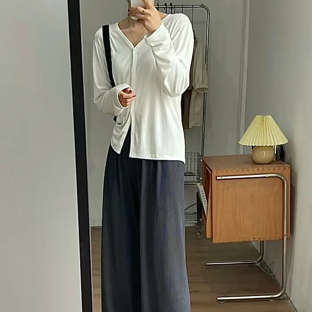 软糯感长袖防晒T恤夏季新薄款休闲宽松舒适感百搭开衫莫代尔防晒