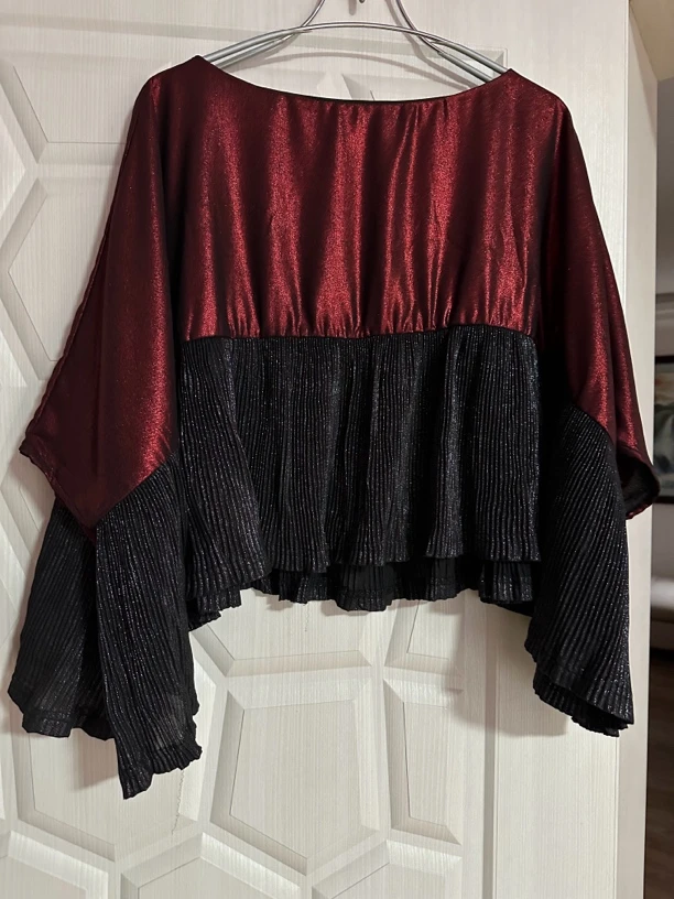 个性显瘦拼接时尚长袖上衣秋冬洋气斗篷气质短款休闲百搭女士复古