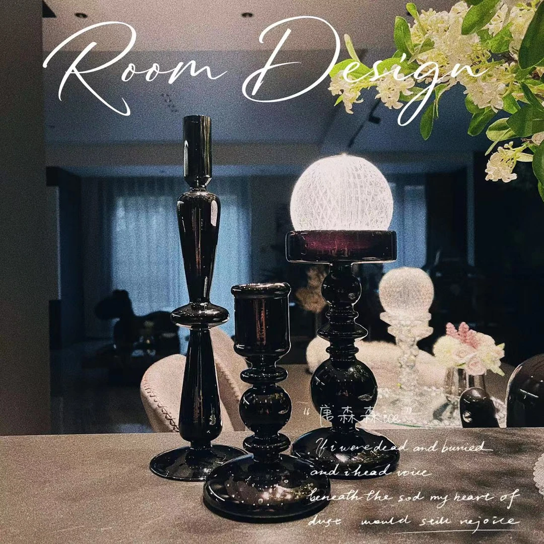 【唐森森设计】11创意摆件美式家居摆件烛台