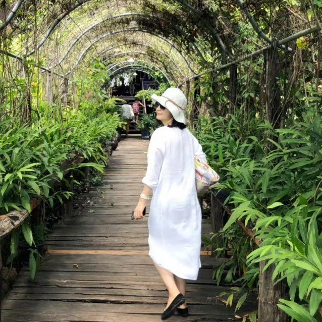 我是摩羯 优雅度假风太阳帽 织带牛皮革防晒休闲百搭可折叠沙滩帽