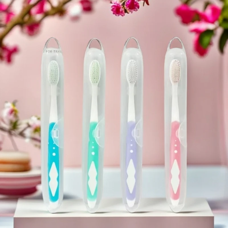 BEFEMAC/贝菲玛【12支】独立包装牙刷 洁牙护龈 家旅两用 便携牙刷G