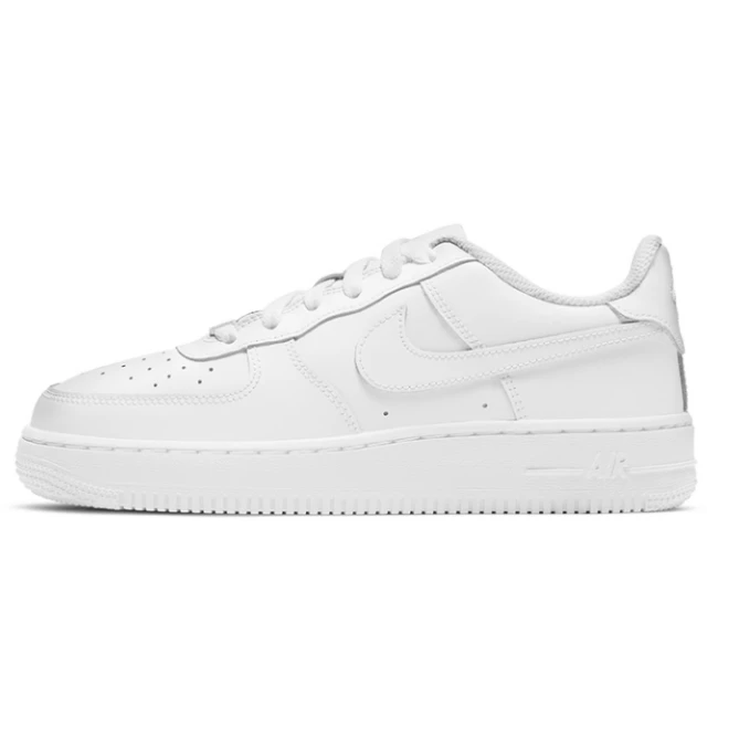 Nike Air Force 1Low LE 经典复古风格低帮板鞋 GS纯白DH2920-111
