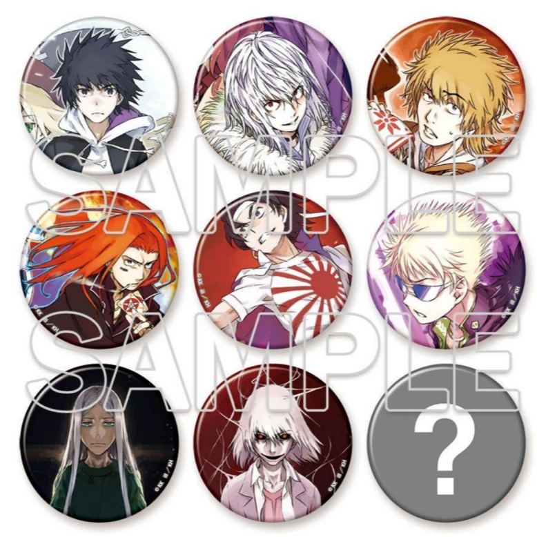 魔法禁书目录20周年纪念原画吧唧徽章 代拆盲盒 未成年禁止下单