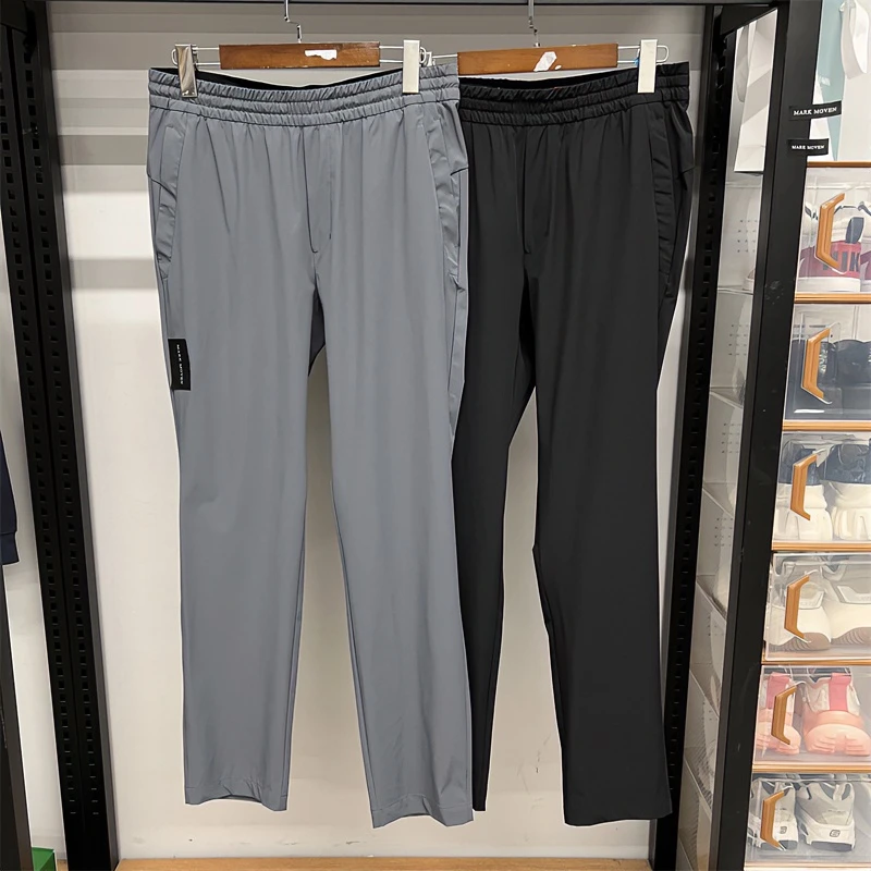 H-13  24春秋新款蜘蛛男士两色透气弹力防泼水速干运动裤 CS517