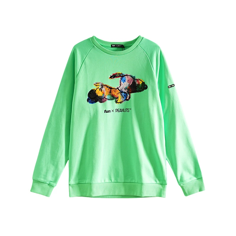 F 潮牌秋季情侣款成人上装套头卫衣FDU21102G  1102G