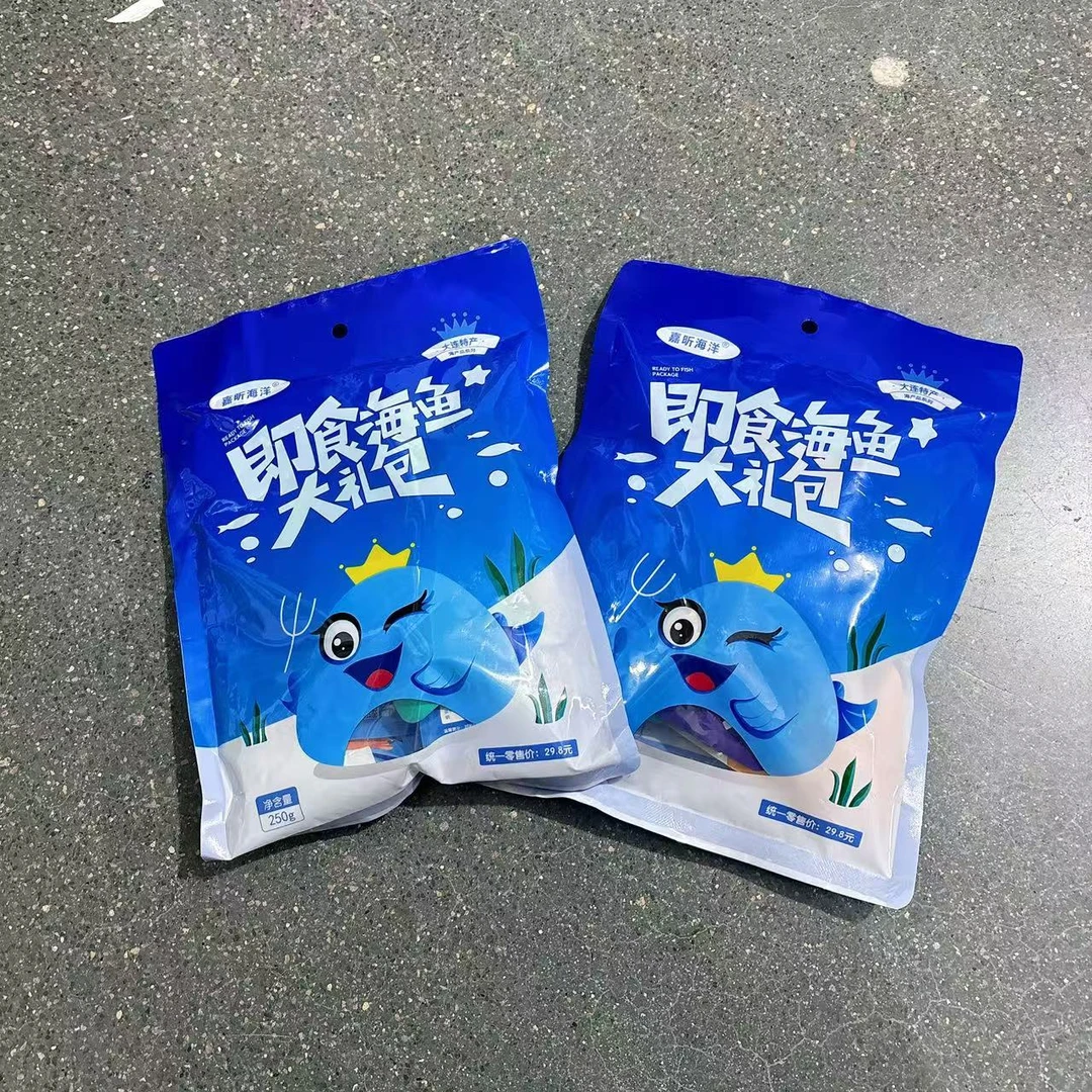 8136即食海鱼零食大礼包