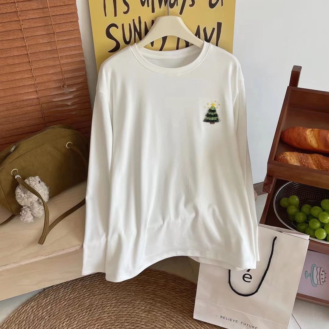 百搭上衣高品质宽松时尚