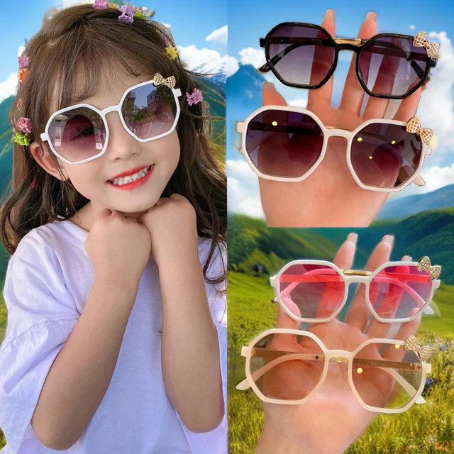夏季儿童节时尚宝宝太阳镜防紫外线韩版可爱百搭女孩潮流个性街拍