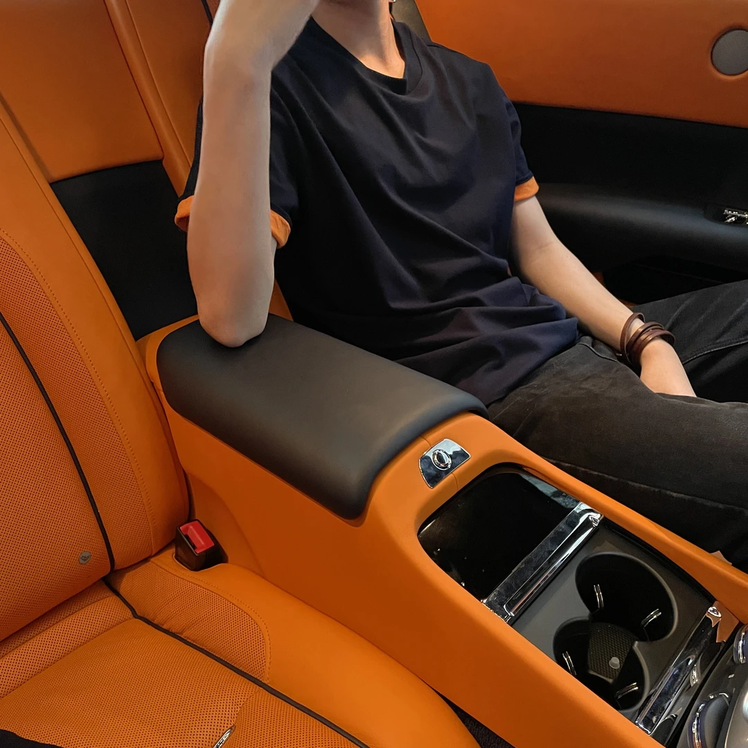 “JUST3%”理念2023 奢侈平替橙黑撞色双层纯棉宽松成衣洗水熟软T恤