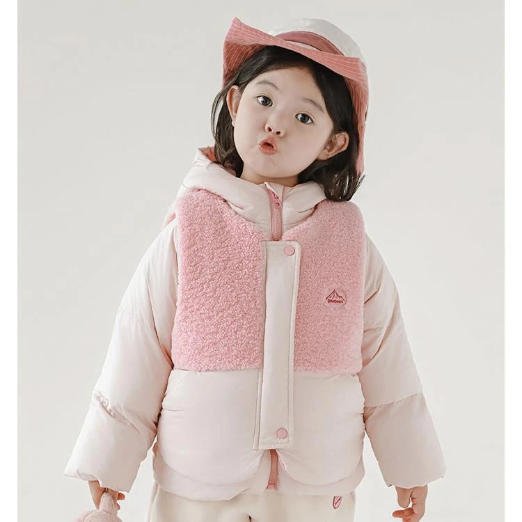 【清】YOEHYAUL/幼悠 【浓郁奶香】轻薄保暖两件套羽绒服 D3480