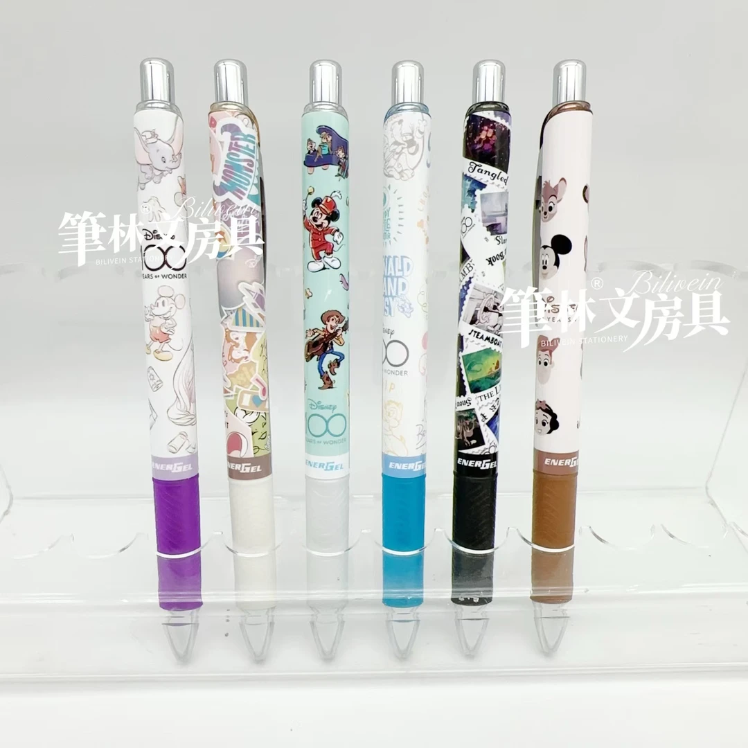 【派通】日本 正品现货 东迪100周年 限定 爱丽丝奇奇蒂蒂黑 中性笔