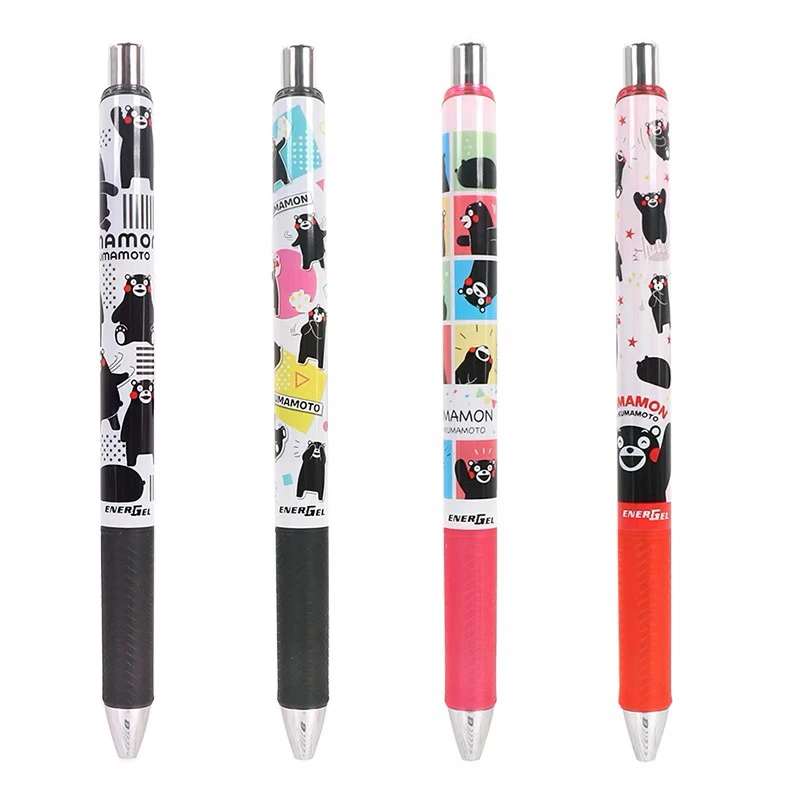 【正品现货】日本进口 派通熊本熊 限定黑色BLN75 0.5mm中性笔