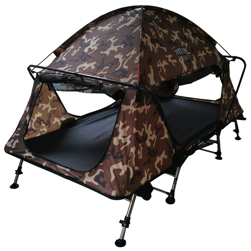 双人可调加高带天窗帐篷天鹰防暴雨野铝合金钓鱼四季保暖装备帐蓬