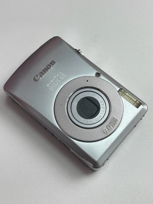 95新 Canon/佳能 ixus65氛围感满满冷白皮奶油肌600w像素