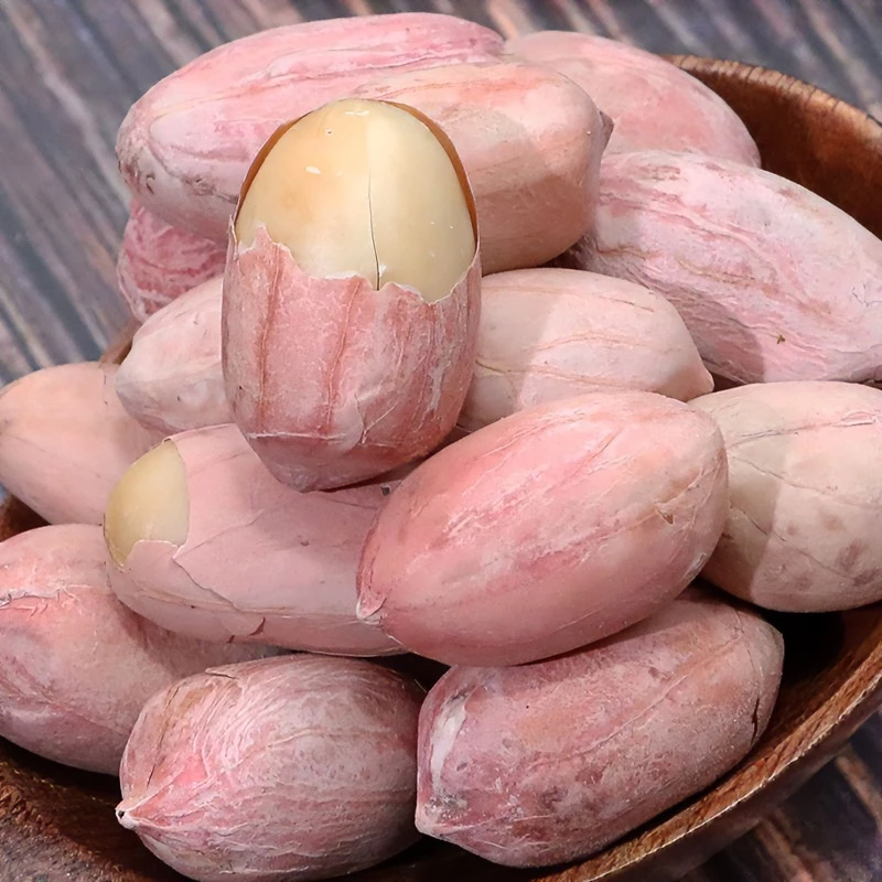 新货山东特产烤熟五香蒜香奶香原味多味花生米休闲零食香脆袋装