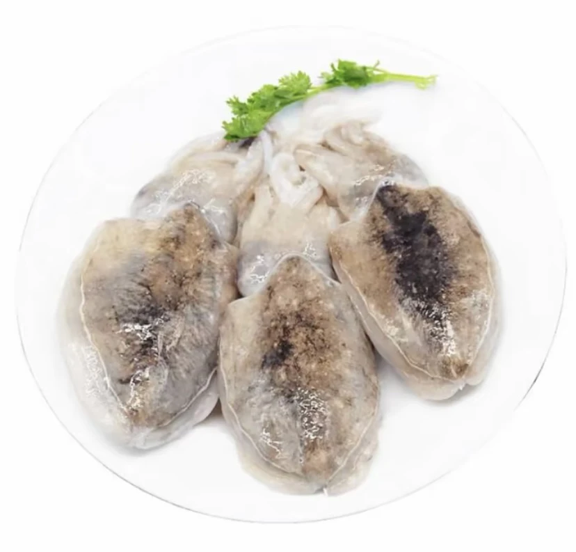 大连自己渔船新鲜打捞墨鱼3斤顺丰发货（大小混）