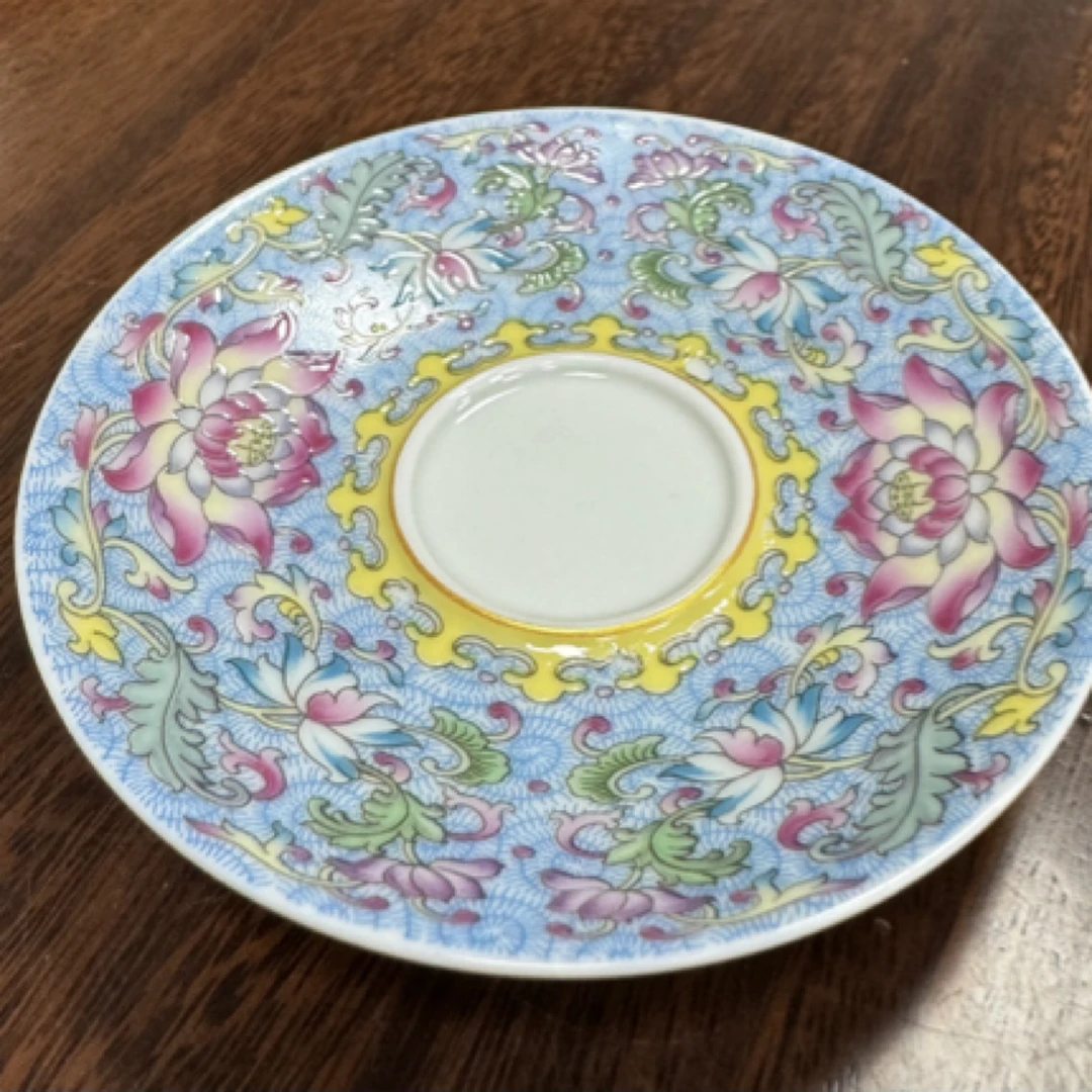 五言六器 锦绣祥和·杯碟