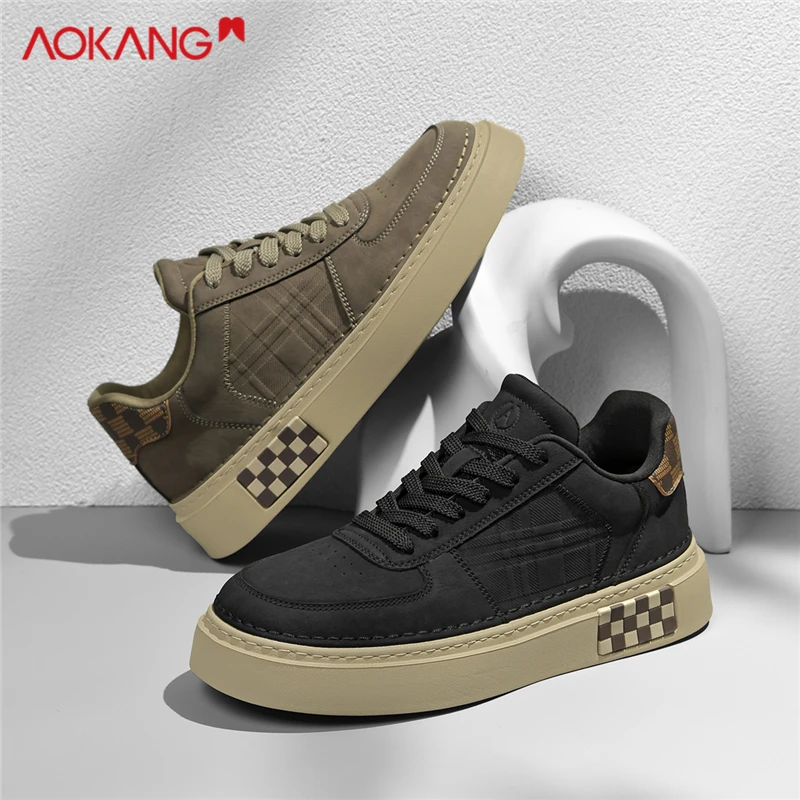 男鞋2025冬季时尚百搭男士潮鞋轻奢增高软底休闲板鞋