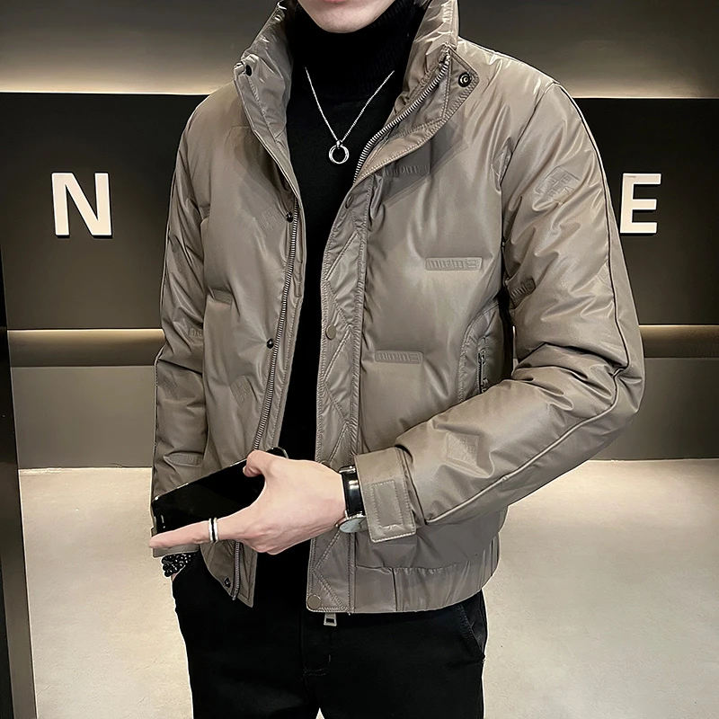 2023年棉衣男新款潮流帅气短款棉服潮牌加厚棉袄冬装男士冬季外套