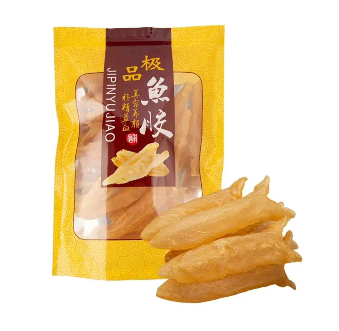 30头广东咸水黄花胶滋补煲汤干货干花胶鱼肚鱼鳔多种营养炖煮炖汤