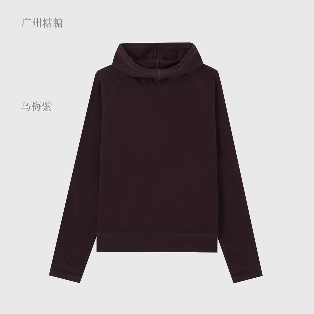 秋冬300g双面澳绒速热保暖百搭纯色亲肤软糯宽松连帽卫衣【6785】9