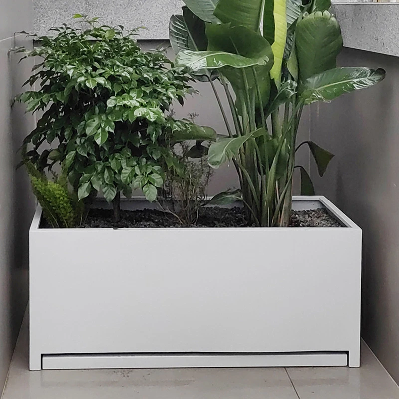 户外阳台组合带托水盘可接水室内楼顶露台种植箱阳台花箱