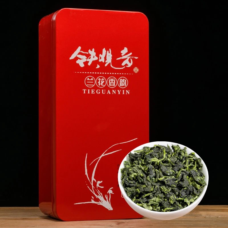 【兰香清韵】铁观音正味清香型兰花香观音韵新茶铁盒装 250克/盒