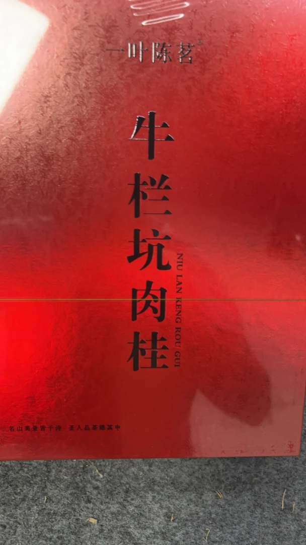 [交个朋友]一叶成茗 牛栏坑肉桂 S礼盒装 8.5*6泡
