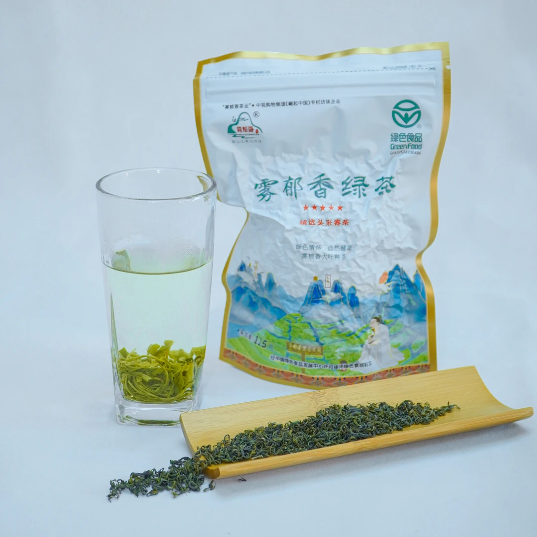 雾郁香生态绿茶绿色食品袋装