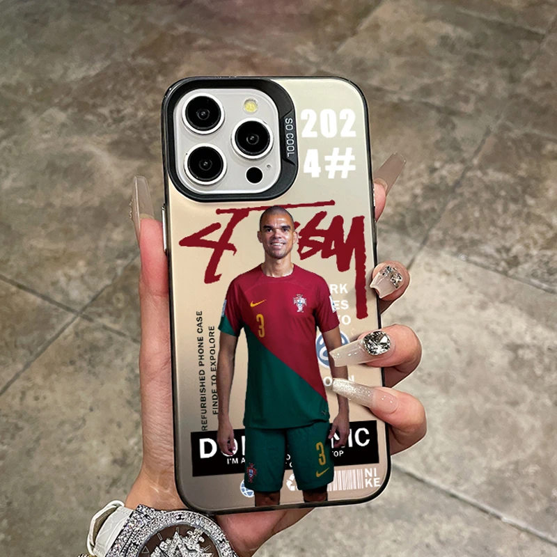 磁吸佩佩手机壳16苹果15promax皇马iphone17磨砂13葡萄牙11XR小众