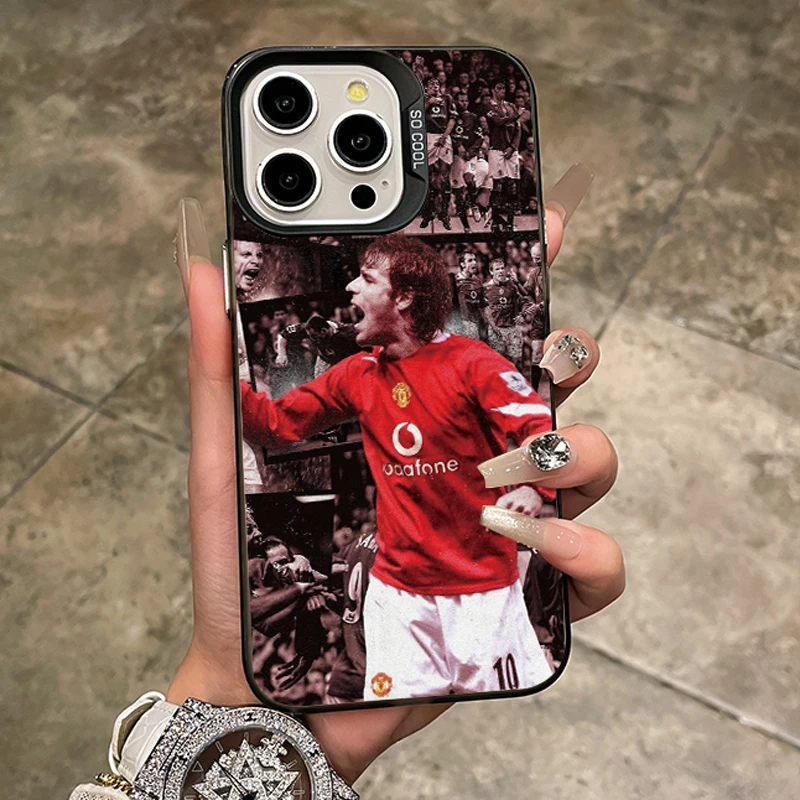 磁吸范尼曼联16苹果15promax手机壳iphone17硬壳三星S23+男小众14