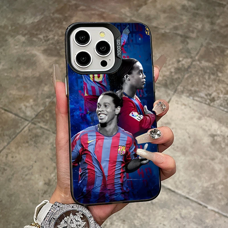 小罗巴萨苹果16promax手机壳iphone17潮13/12磨砂14高级感硬小众x