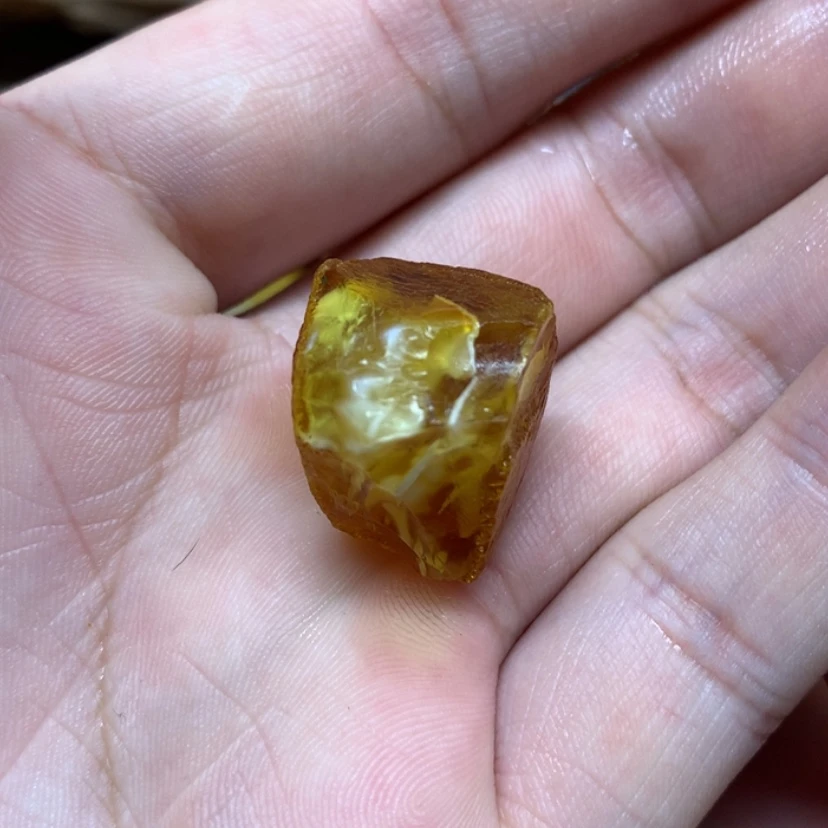 【闪购商品】定制琥珀原矿蜜蜡戒指手镯