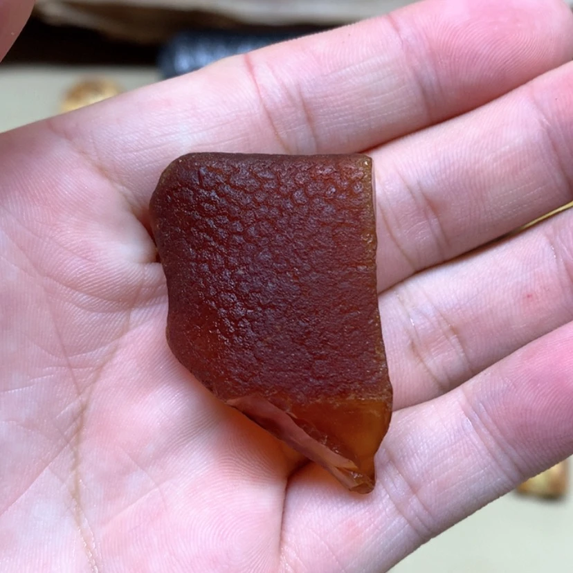 【闪购商品】定制琥珀原矿蜜蜡戒指项链