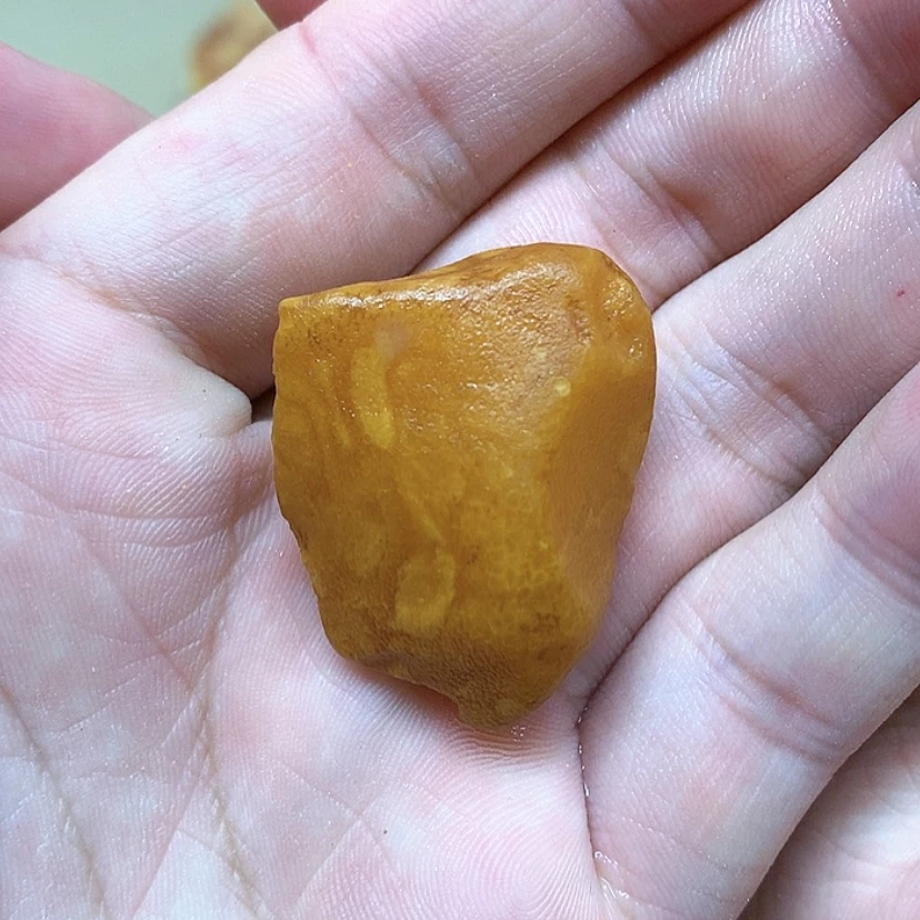 【闪购商品】定制琥珀原矿蜜蜡戒指项链