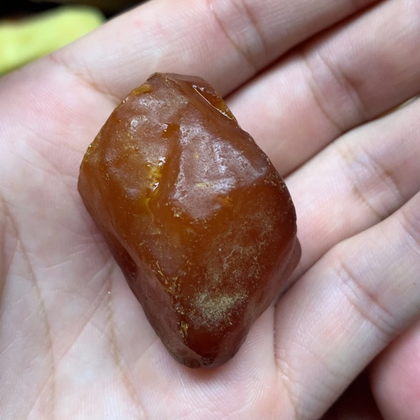 【闪购商品】定制琥珀原矿蜜蜡戒指项链