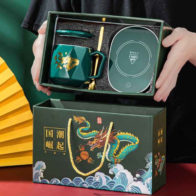 【国潮金龙】恒温暖杯装精美礼盒创意礼品男朋友礼盒小礼物伴手礼