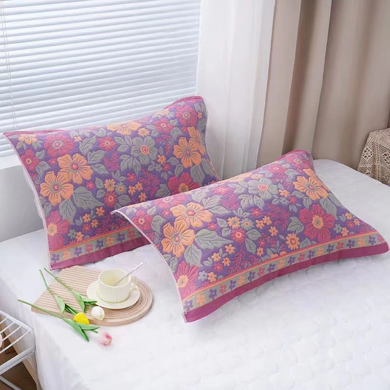 【亏本冲量】首单立减高档纱布枕巾加厚耐脏枕巾一对枕巾不起球防滑