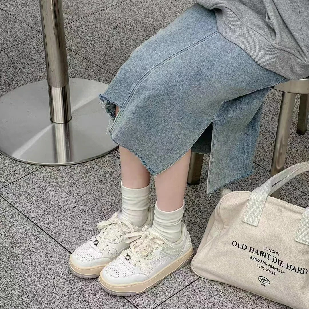 韩版时尚金属扣搭配女鞋小白鞋板鞋百搭休闲鞋子运动鞋A39-77929